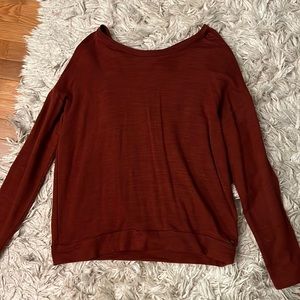 American Eagle Open Keyhole Back Sweater